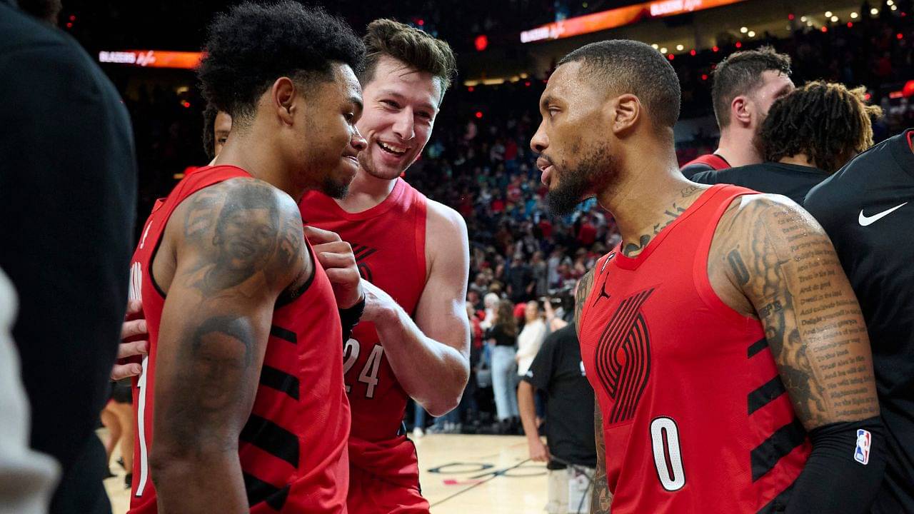 "You Got the Big Contract, Put Your Big Boy Pants on!": Damian Lillard Shares What He Told Anfernee Simons Before Game Winner Against Suns