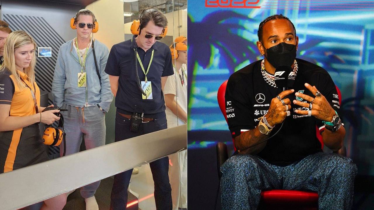 Lewis Hamilton and Brad Pitt have $140 million F1 movie meeting amidst US Grand Prix