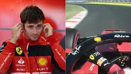 When Charles Leclerc drove flat-out through 130R at 300Km/H with just One hand