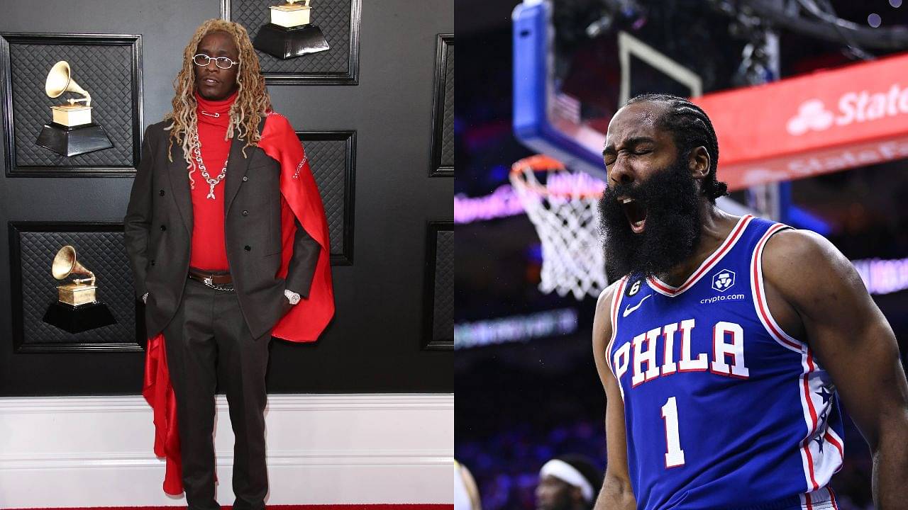 "James Harden, Get the Ring This Year": Young Thug and NBA Twitter Applaud The Beard for Ending Sixers 0-3 Losing Streak
