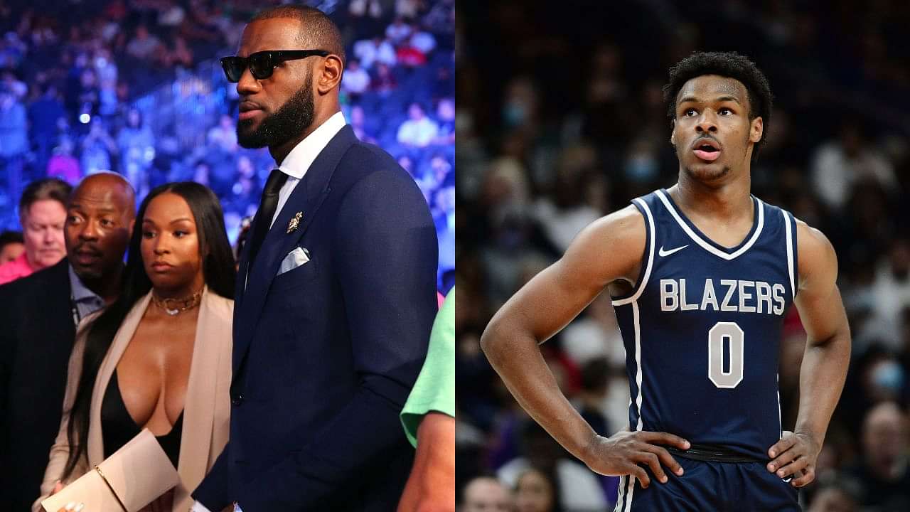 6 Y/o Bronny James Made a Bold Prediction to Savannah James About ...