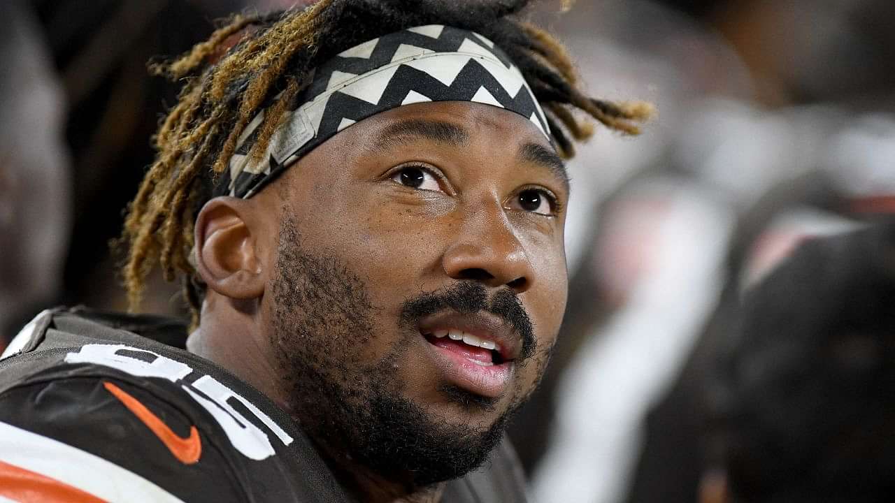 Myles Garrett returns to practice