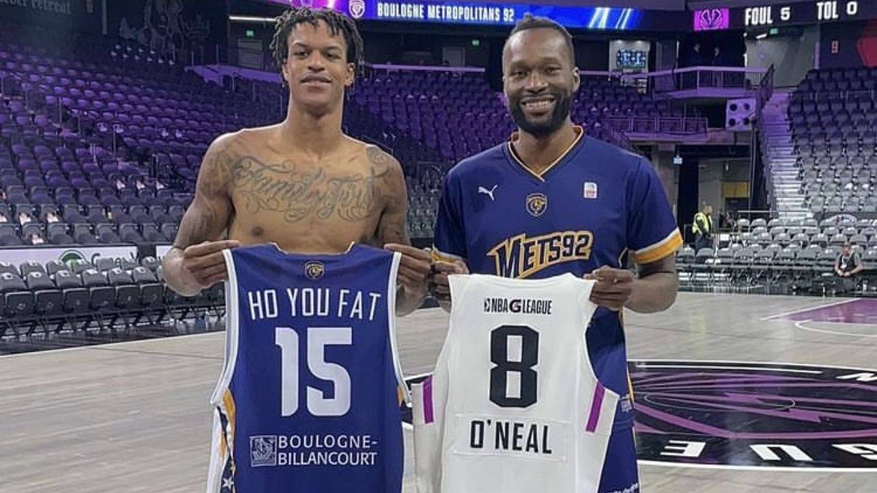 “Shareef O’Neal Got the Jersey Everybody Wanted”: NBA Twitter Reacts as Shaquille O'Neal's Son Swaps Jerseys With Steeve Ho You Fat