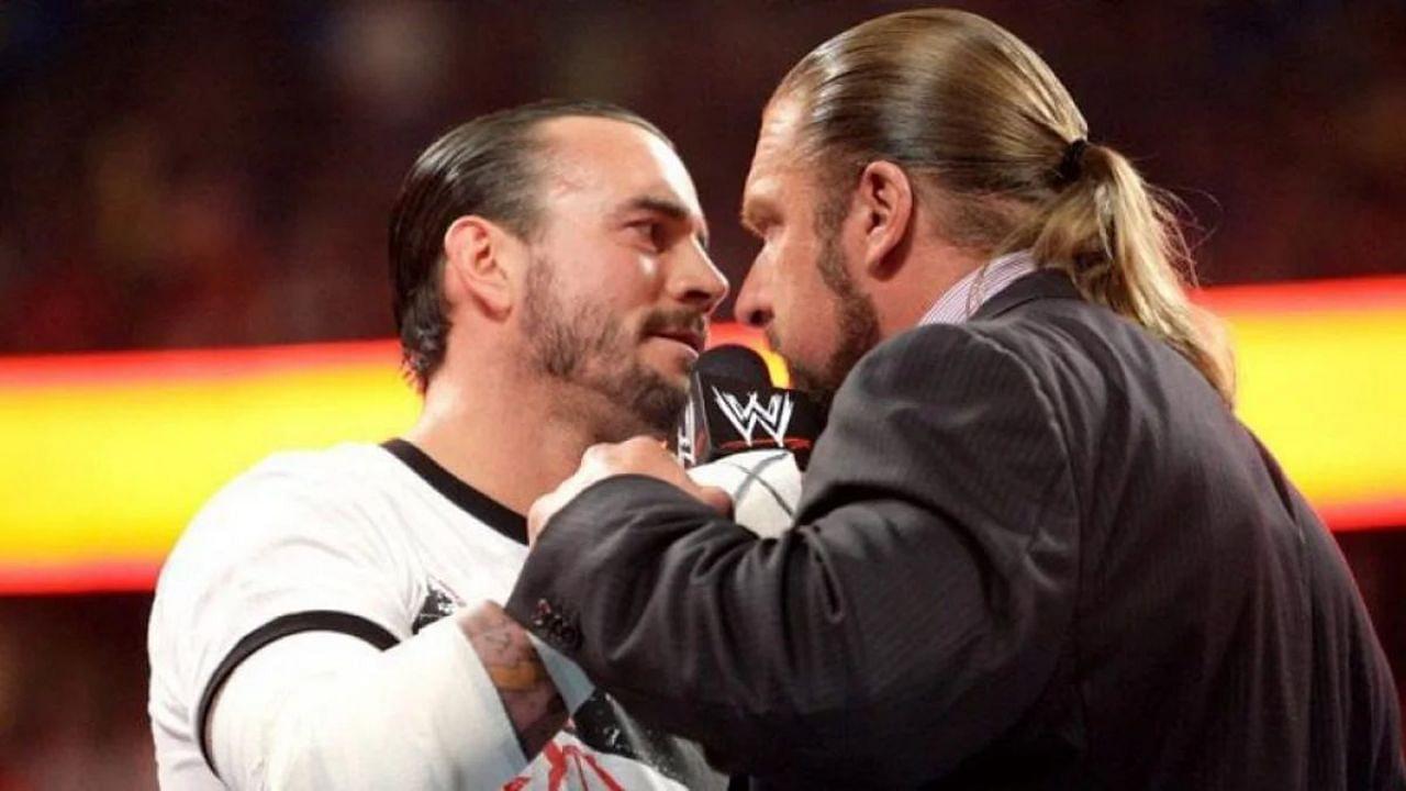 How Did Triple H React to Seeing Real Life Rival CM Punk Backstage