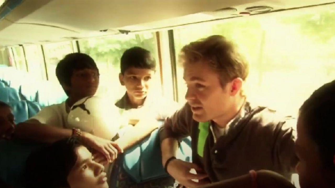 "Sometimes, yeah": Nico Rosberg once confessed to Indian kids that he occasionally gets afraid in his F1 car