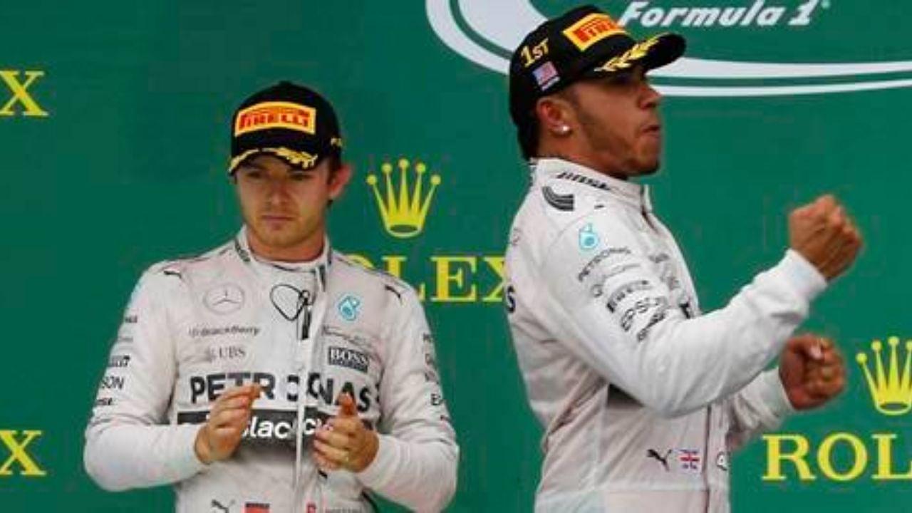 23 race winner Nico Rosberg still angry with Lewis Hamilton for pushing him off track at US GP
