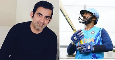 "He doesn’t have clarity": Gautam Gambhir lashes out at Dinesh Karthik for not understanding match situation in India vs South Africa T20 World Cup match