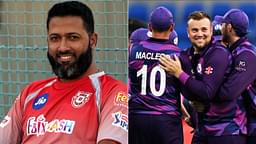 "These are statements": Wasim Jaffer congratulates Scotland for a spicy start to ICC T20 World Cup 2022