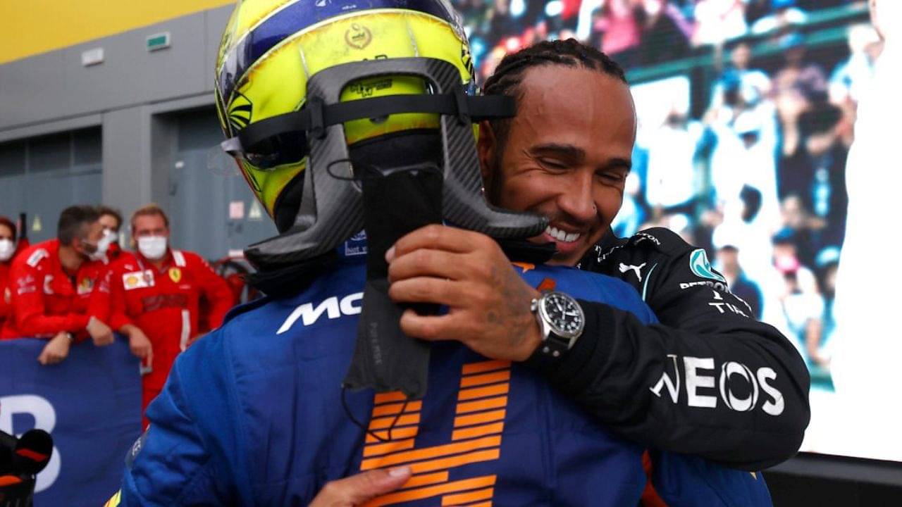 Lando Norris claims he would beat 103 GP winner Lewis Hamilton as teammates