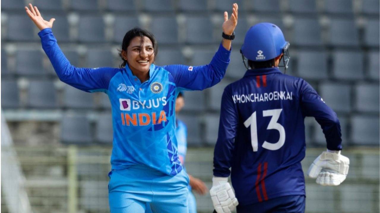 IND W vs THAI W T20 2022 records: India Women vs Thailand Women T20 head to head record