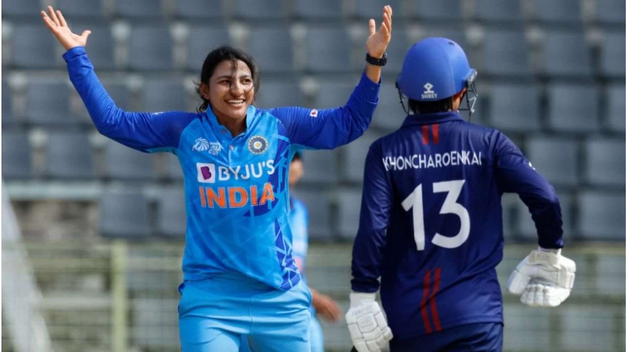 IND W vs THAI W T20 2022 records: India Women vs Thailand Women T20 head to head record