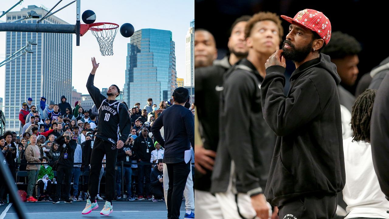 Ben Simmons air-ball at Nets' Practice in the Park goes viral