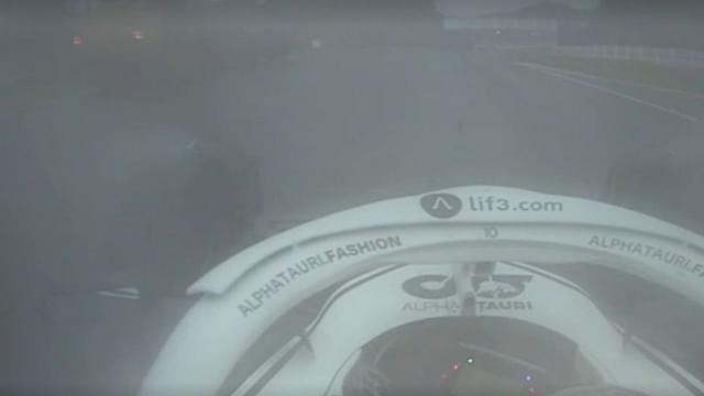 "I could have f****** killed myself": Pierre Gasly fumes as tractor on track gives everyone Jules Bianchi scare