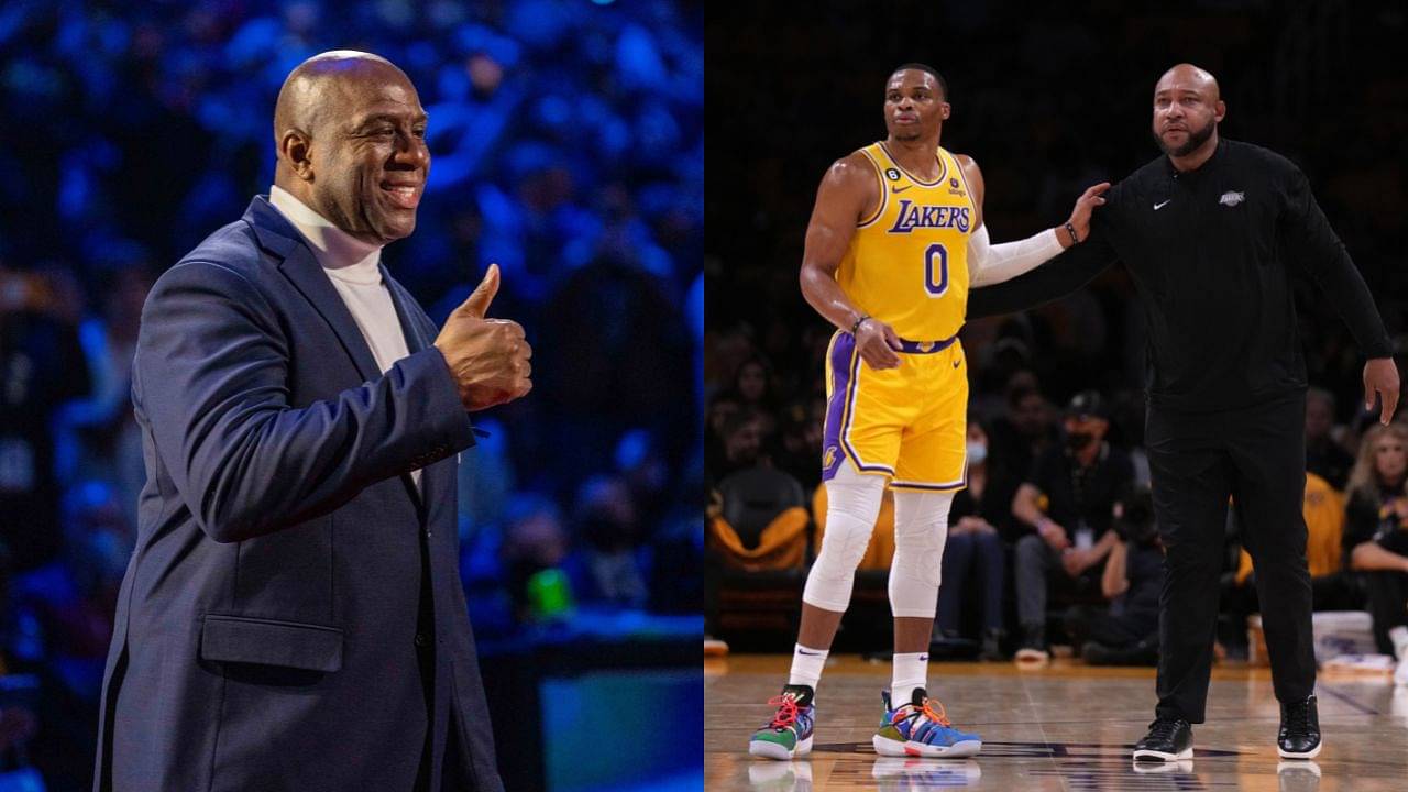 Once Termed 'Tragic', Magic Johnson Offers 'Accountability' Advice to Russell Westbrook Post Lakers 0-3 Start