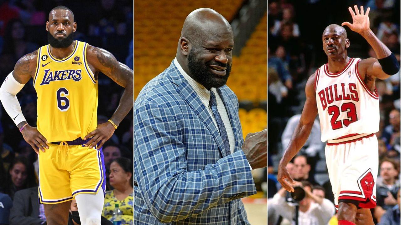 “Michael Jordan Will Remain the GOAT Even if LeBron James Passes Kareem-Abdul Jabbar in Points!”: Jealous Shaquille O’Neal Contradicts Himself Massively