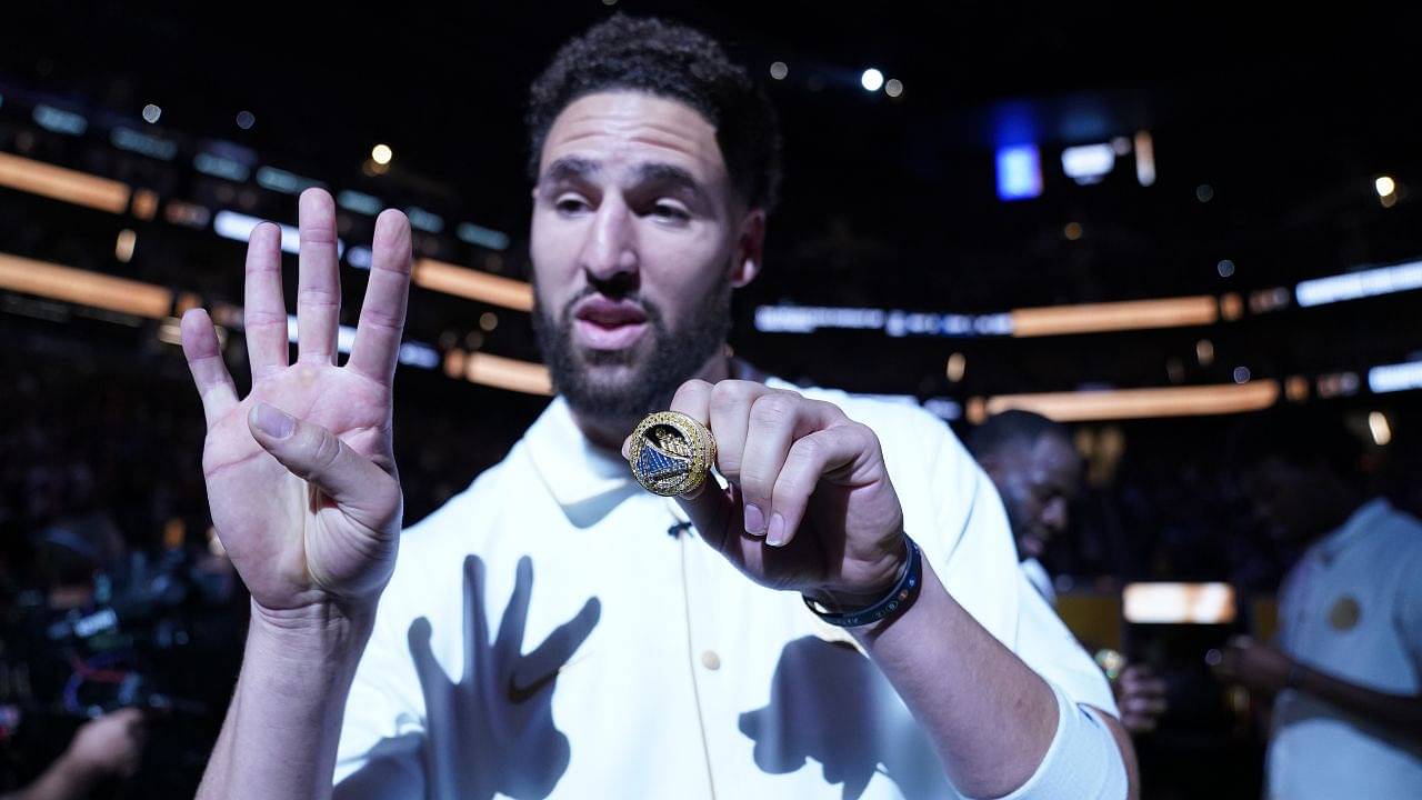 Klay Thompson Drops Cryptic Plea for a Certain Kind of Ring, Despite Already Having 4 With the Warriors