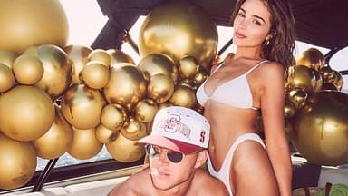 Olivia Culpo Shows Christian McCaffrey's Bloodstained Bedsheet After Seahawks Win