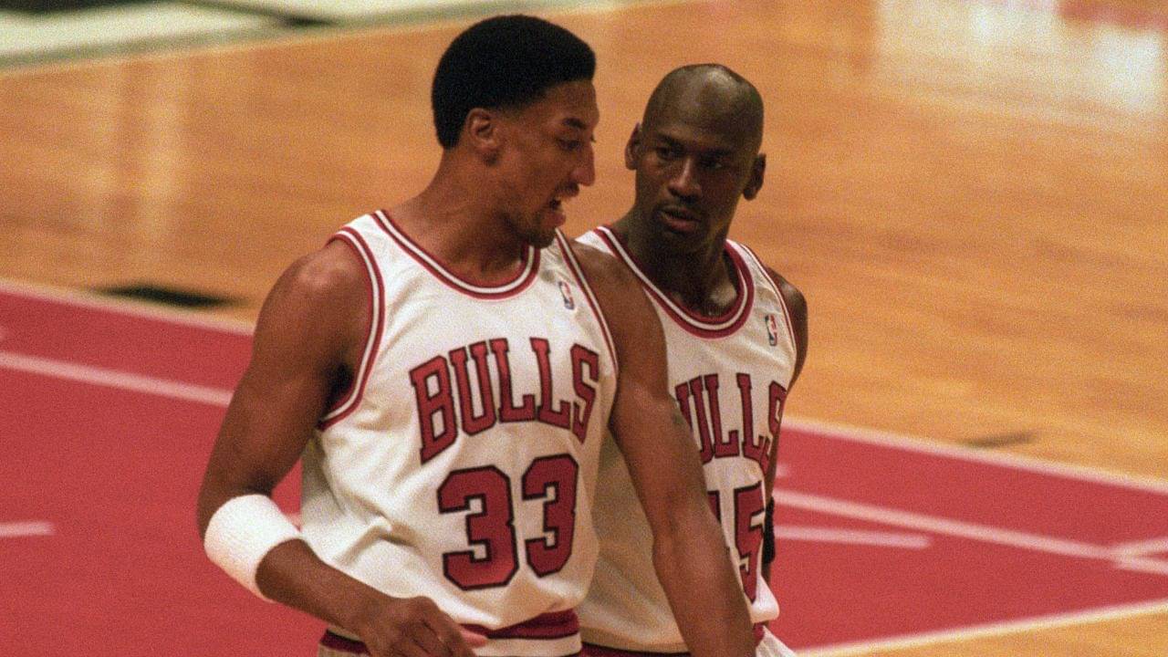 WATCH: The Only Time Michael Jordan and Scottie Pippen Played an NBA Game Against Each Other