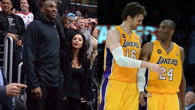 Vanessa Bryant and Pau Gasol Talked About Kobe Bryant's Weakest Hour- "First time that (I) saw him cry, it was hard!" 