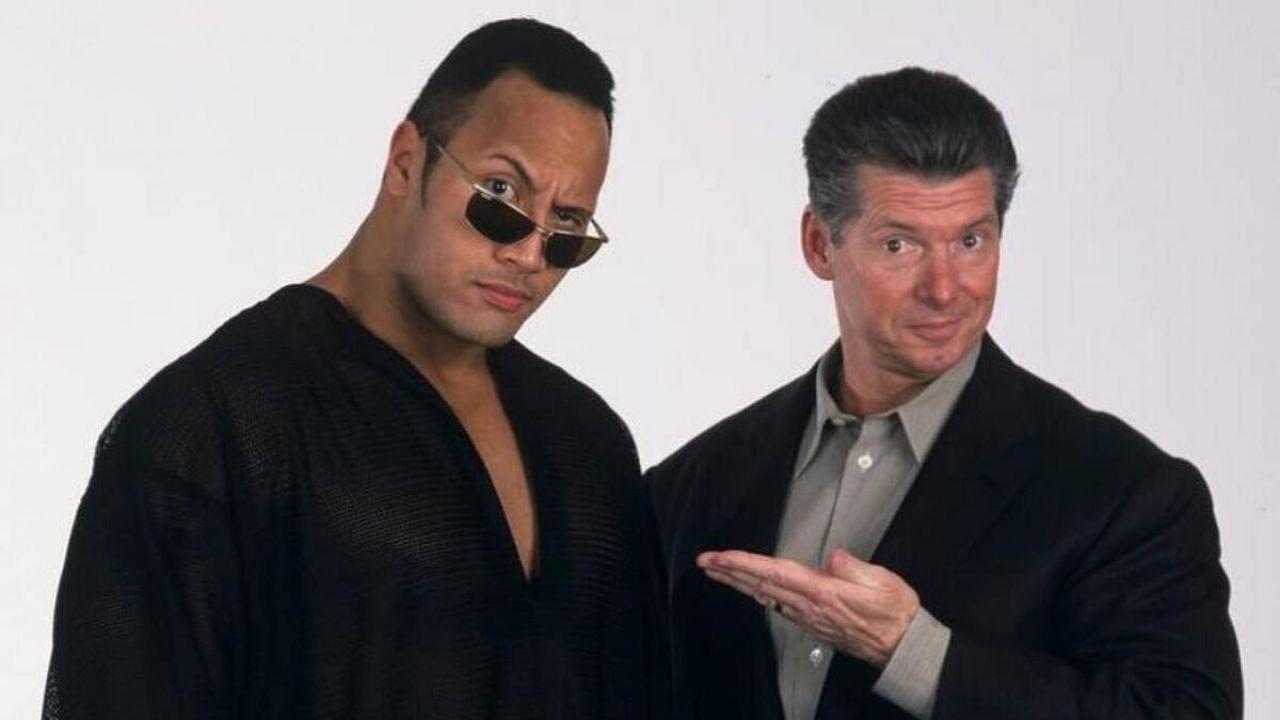 The Rock Vince McMahon
