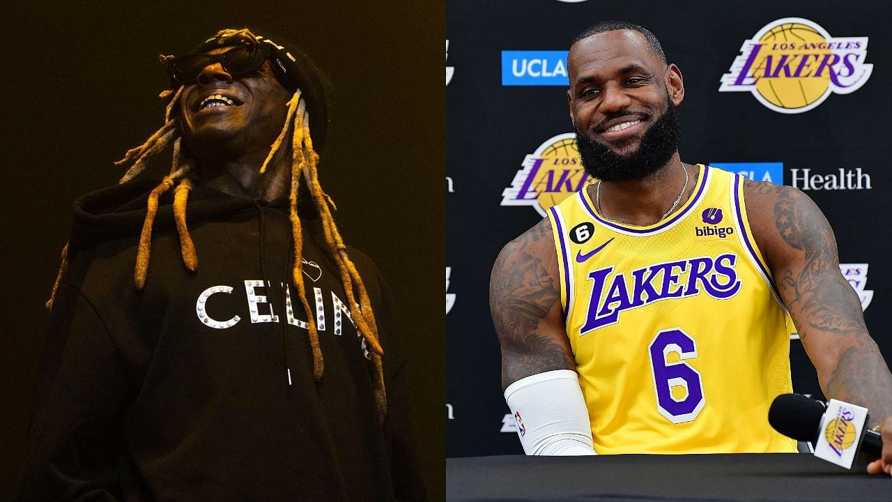 Skip Bayless' close friend Lil Wayne Doubles Down on his Take, Discredits LeBron James as GOAT