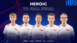Heroic qualifies for CS:GO Blast Premier: Fall Finals
