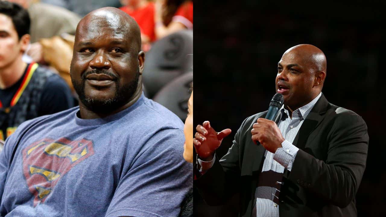 Shaquille O'Neal Hilariously Bets Charles Barkley 10,000 That he(00)