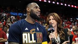 "Only Shaquille O'Neal and Jesus Christ can score on me!": Rachel Nichols broke out LeBron James' bold claim back in 2017