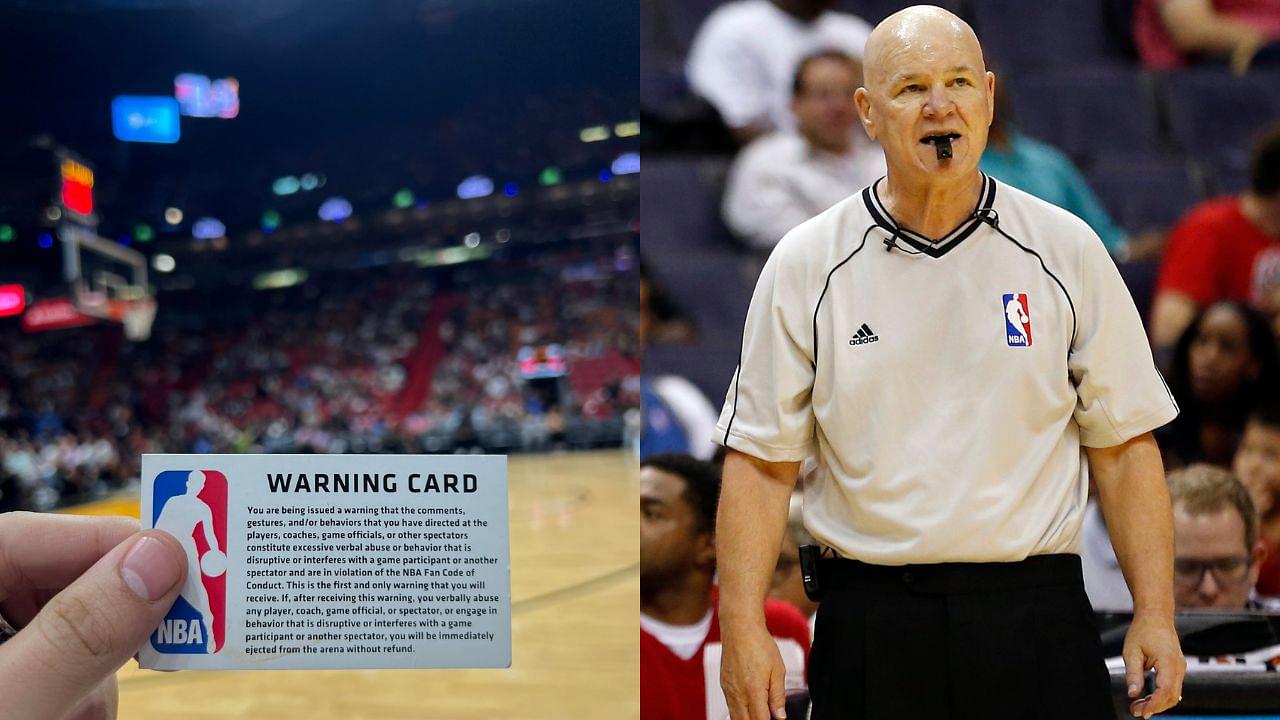 What Is An NBA Warning Card? Why Are NBA Fans Being Flagged By Officals?