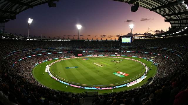 Melbourne Cricket Ground rain cover: Melbourne Cricket Ground will host the T20 World Cup match between India and Pakistan.