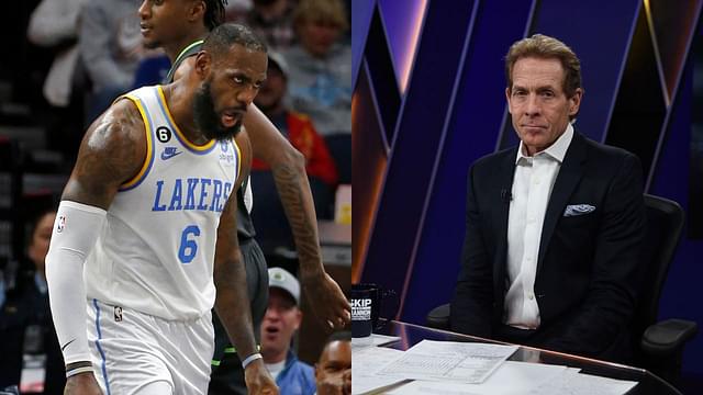 "That's Some Serious LeBricking!": Skip Bayless Mocks LeBron James for Poor 3-Point Shooting in His 20th Season