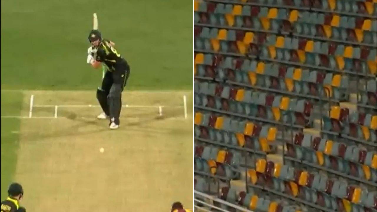 Australian batter Tim David was in smashing form in the 2nd T20I against West Indies at the Gabba stadium in Brisbane.