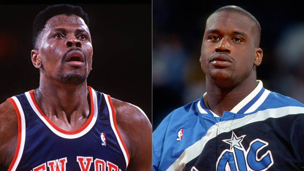 “I’m Gonna Bust You’re A**, Rookie”: Shaquille O’Neal Revealed How Patrick Ewing Disrespected him During Their First Encounter Ever