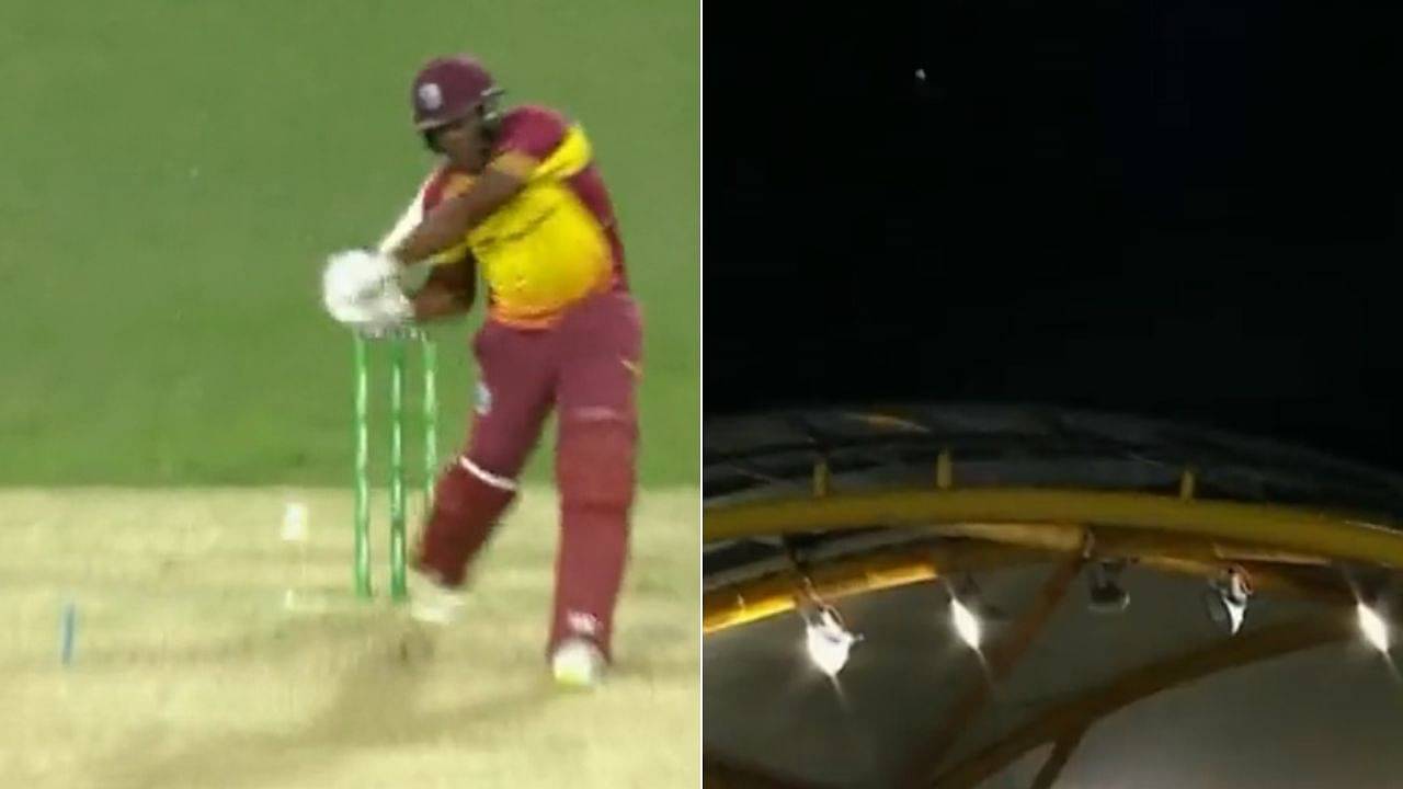 "That is absolutely smoked": Odean Smith smashes Josh Hazlewood for 108-metre six at Carrara Oval