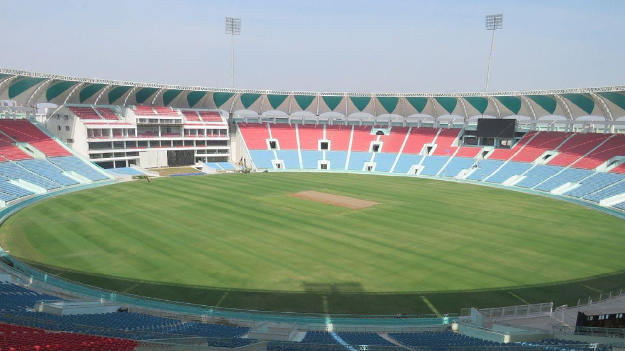 Lucknow Cricket Stadium records: Lucknow records ODI and highest innings total at Ekana Cricket Stadium