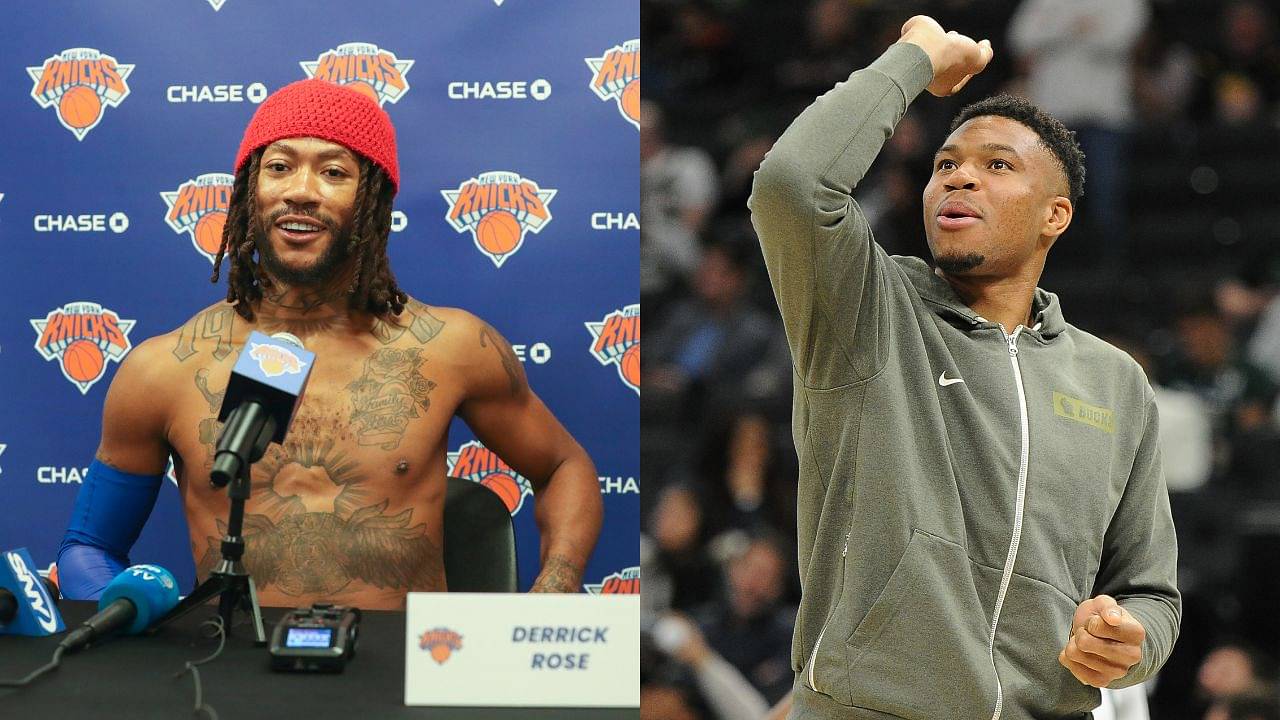How Derrick Rose was drafted 14 seasons ago but has played less games than Giannis Antetokounmpo