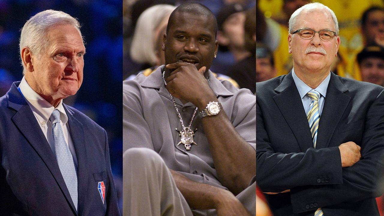 “Jerry, Get the F**k Out”: Shaquille O’Neal Blamed Phil Jackson for Pushing Jerry West Out of LA, the Logo Agreed