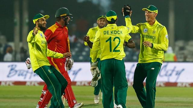 SA vs ZIM T20 head to head records: South Africa vs Zimbabwe head to head in T20 history