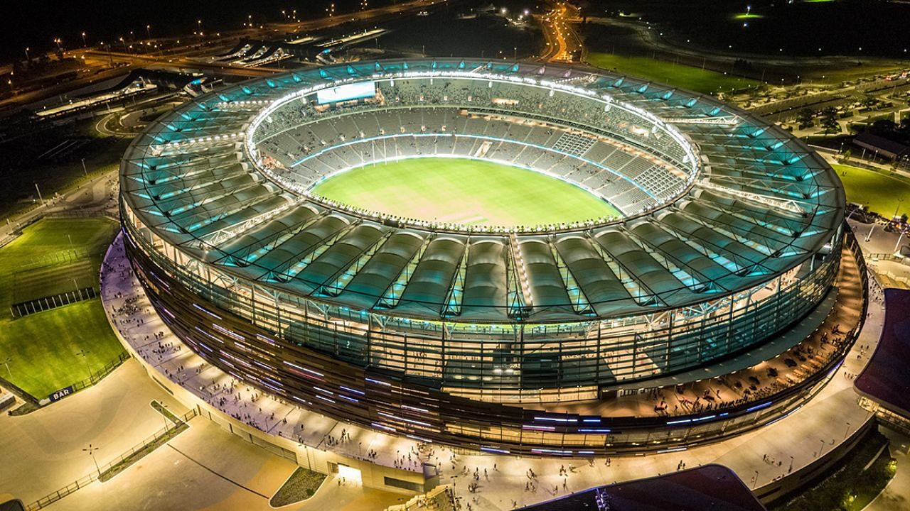 Perth Stadium boundary distance: What is Optus Stadium Perth boundary size and ground dimension? - The SportsRush