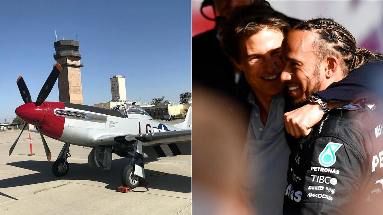 Tom Cruise has offered Lewis Hamilton a ride in his $4 Million P-51 Mustang fighter jet