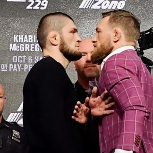 Conor McGregor, Khabib Nurmagomedov and Other UFC Stars Get Their Fake