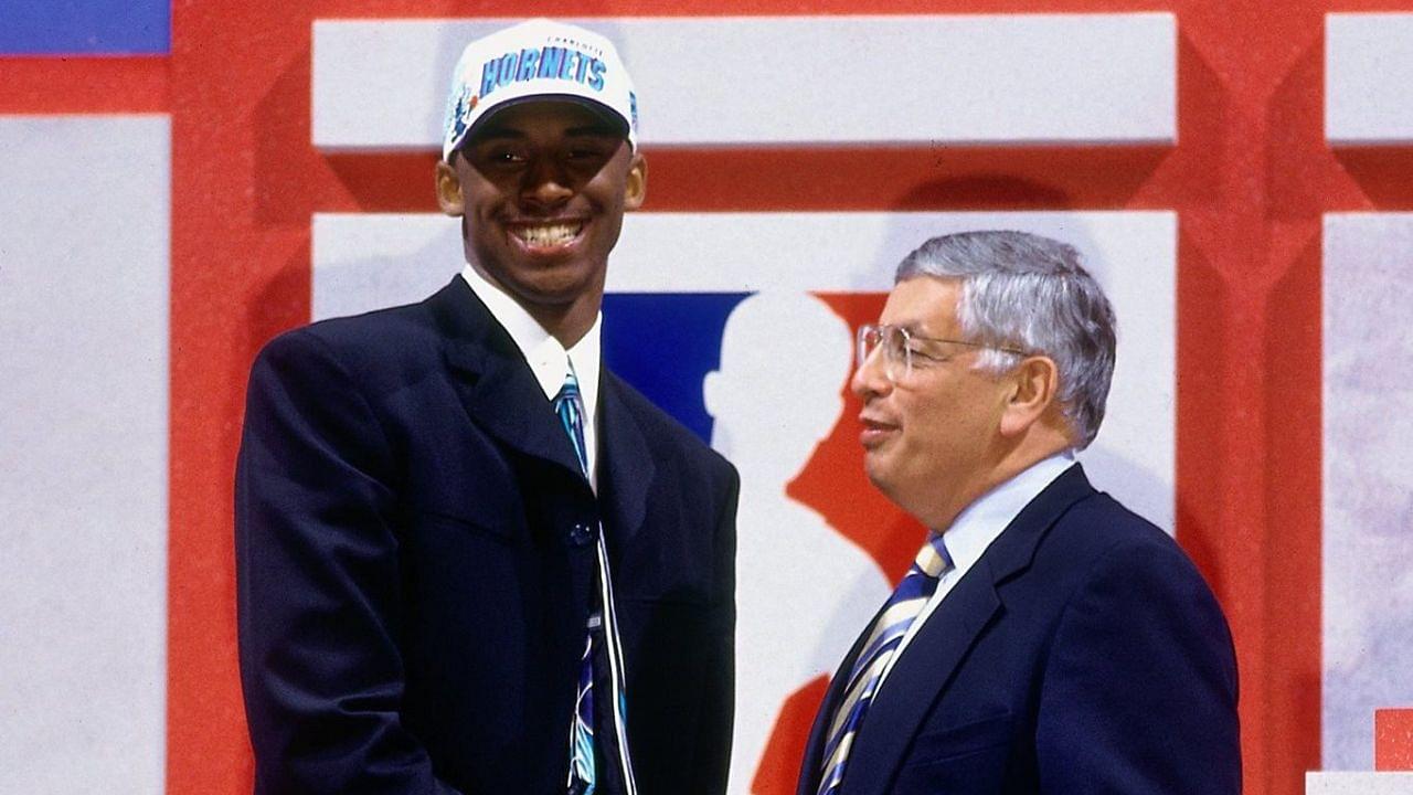 When 17 Year Old Kobe Bryant Didn't Wanna do Any Interviews Post Learning About Trade From Charlotte Hornets on Draft Day