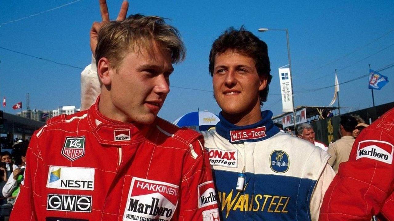 Michael Schumacher and Mika Hakkinen's decade long rivalry began at the 1990 Macau Grand Prix during their time in Formula Three