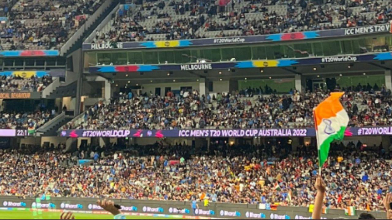Attendance at MCG today: What is today match crowd attendance for IND vs ZIM match at Melbourne Cricket Ground?