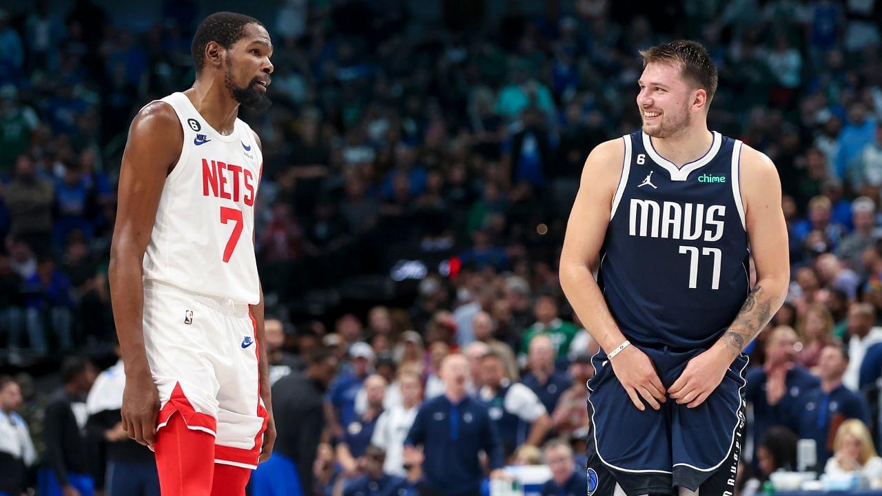 "Ya, he nice!": 6'7" Luka Doncic Draws Praise From Unstoppable Scorer Kevin "Slim Reaper" Durant 