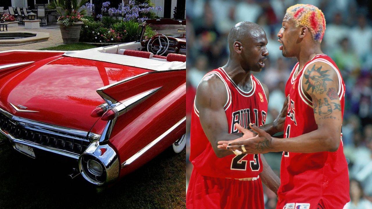 After Going 'Bankrupt' Dennis Rodman had to Sell his 1959 Cadillac Convertible for $70,655 