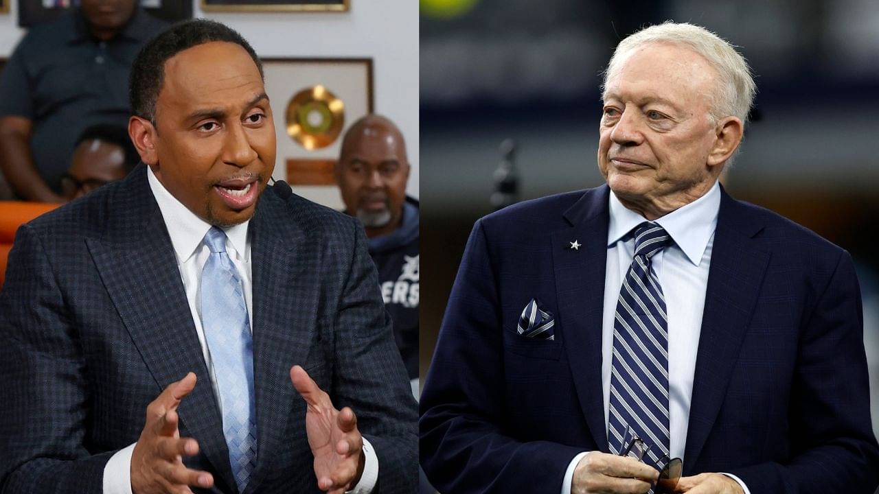 Stephen A Smith and Jerry Jones