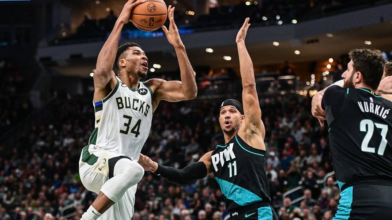 "Giannis Antetokounmpo Treated 7 Foot Jusuf Nurkic Like a Ladder": NBA Twitter Reacts to the Greek Freak Posterizing Bosnian Big Man Post Controversy in Philly
