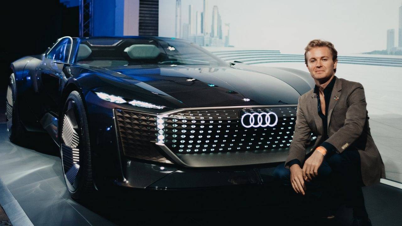 "Two cars in one!": 2016 F1 World Champion Nico Rosberg shows off Audi's $1.45 million Skysphere concept car
