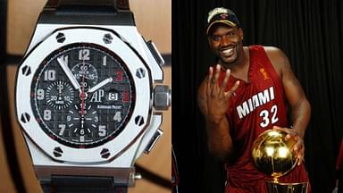 Accused of Using “fake jewels”, Shaquille O’Neal Received a "$37,250" Tribute From This $1.048 Billion Watchmaker